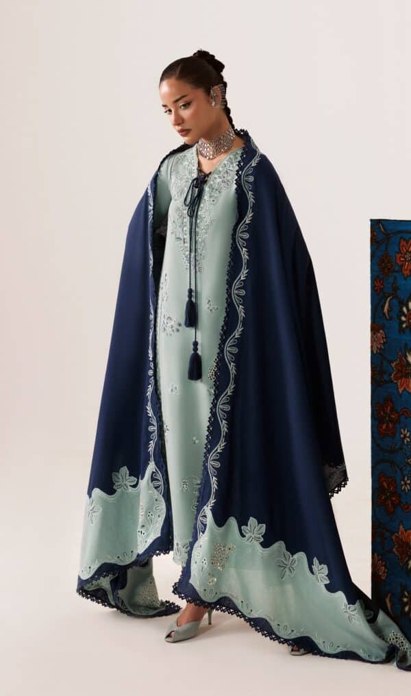 Qline Linen '26 Qalamkar | QLW-11 TALIYA– alternate view Qline Linen '26 Qalamkar | QLW-11 TALIYA– alternate view