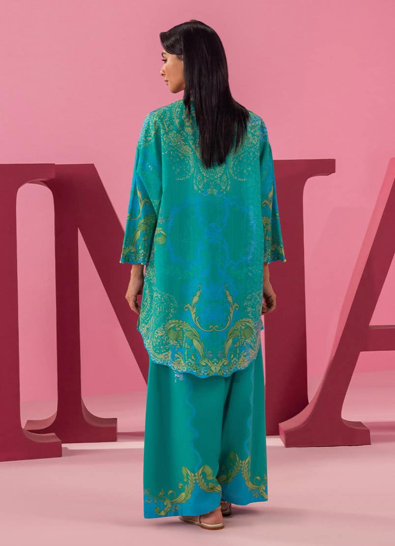 Image ready to wear | emerald– detail view 5 Image Ready to Wear | Emerald– detail view 5