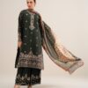 3pelxs26v734_2 Sapphire Women's Unstitched Embroidered Blended Raw Silk Green 3 Piece Suit – 3PELXS26V734