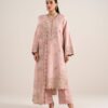 3pelxs26v845_2 Sapphire Women's Unstitched Embroidered Viscose Raw Silk Teal Pink 3 Piece Suit – 3PELXS26V845