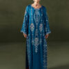AK Kaftans Ammara Khan | Classic Teal Blue Kaftan (D-02)