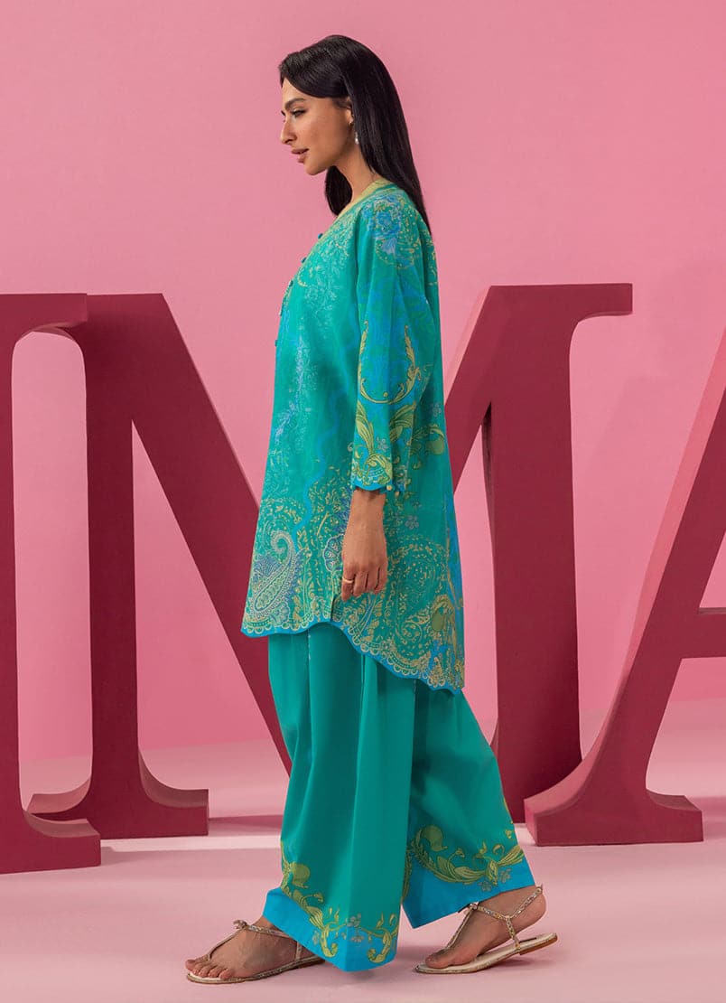 Image ready to wear | emerald– detail view 4 Image Ready to Wear | Emerald– detail view 4