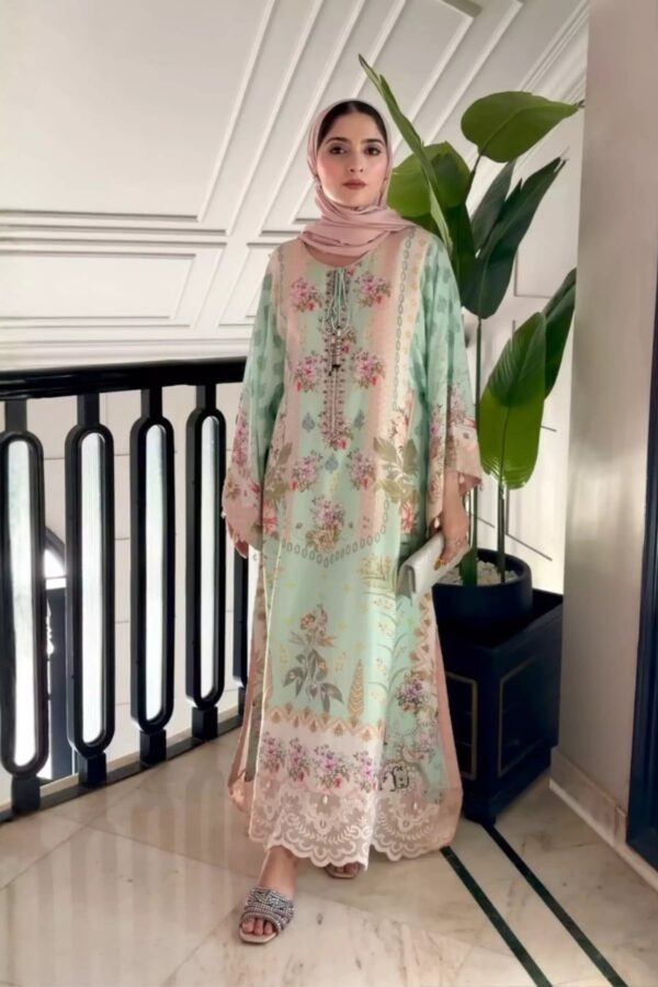 AK Kaftans Ammara Khan | Floral Boho Glam Kaftan (D-3)– 3 copy