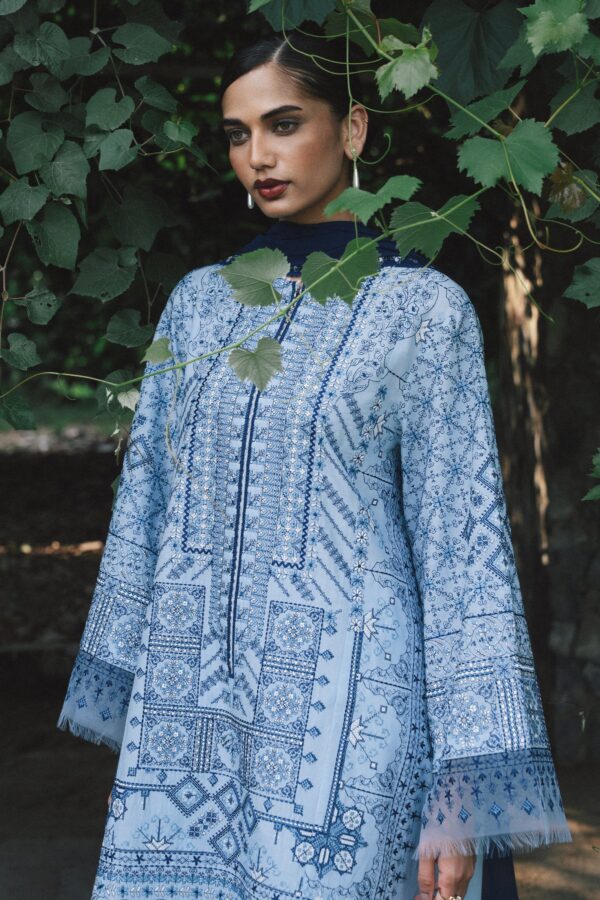 Pret fall 2026 zara shahjahan | neel– detail view 2 Pret Fall 2026 Zara Shahjahan | Neel– detail view 2
