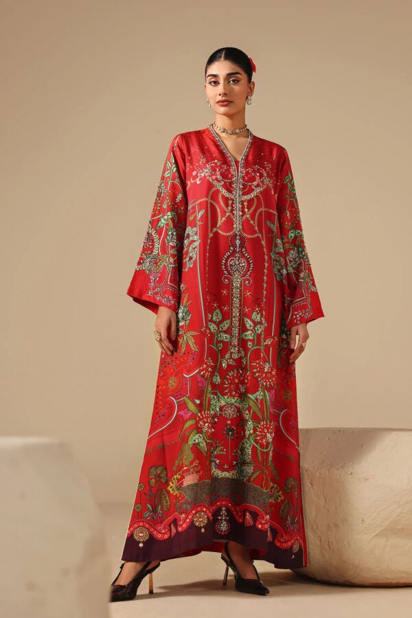 AK Kaftans Ammara Khan | Red Fable (D-04)