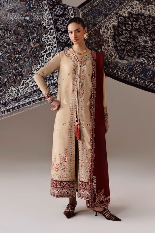 Qline Linen '26 Qalamkar | QLW-16 HAMNA– alternate view Qline Linen '26 Qalamkar | QLW-16 HAMNA– alternate view