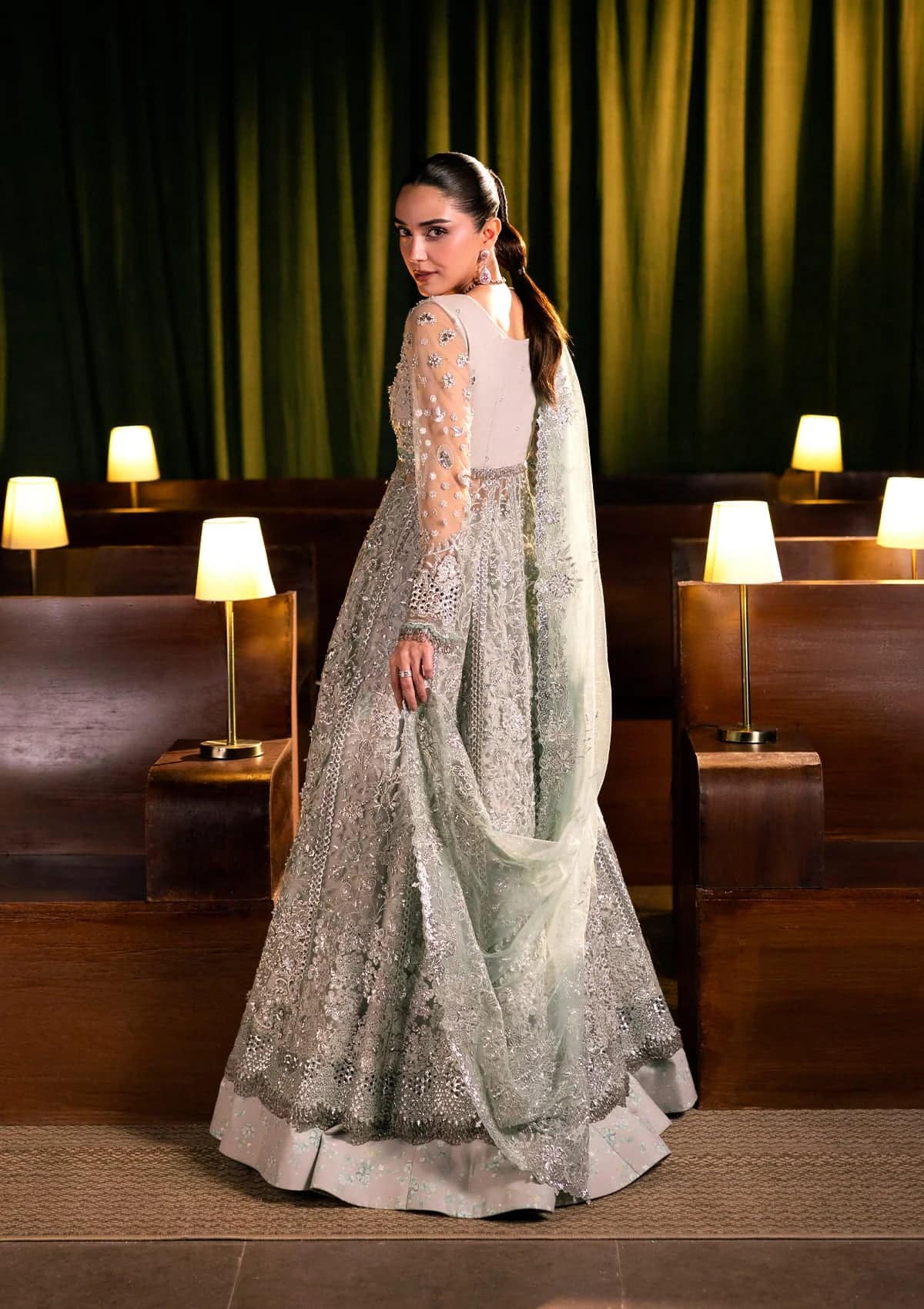 Serenade formal handwork elaf | moonveil (ehm-06)– alternate view Serenade Formal Handwork Elaf | Moonveil (EHM-06)– alternate view