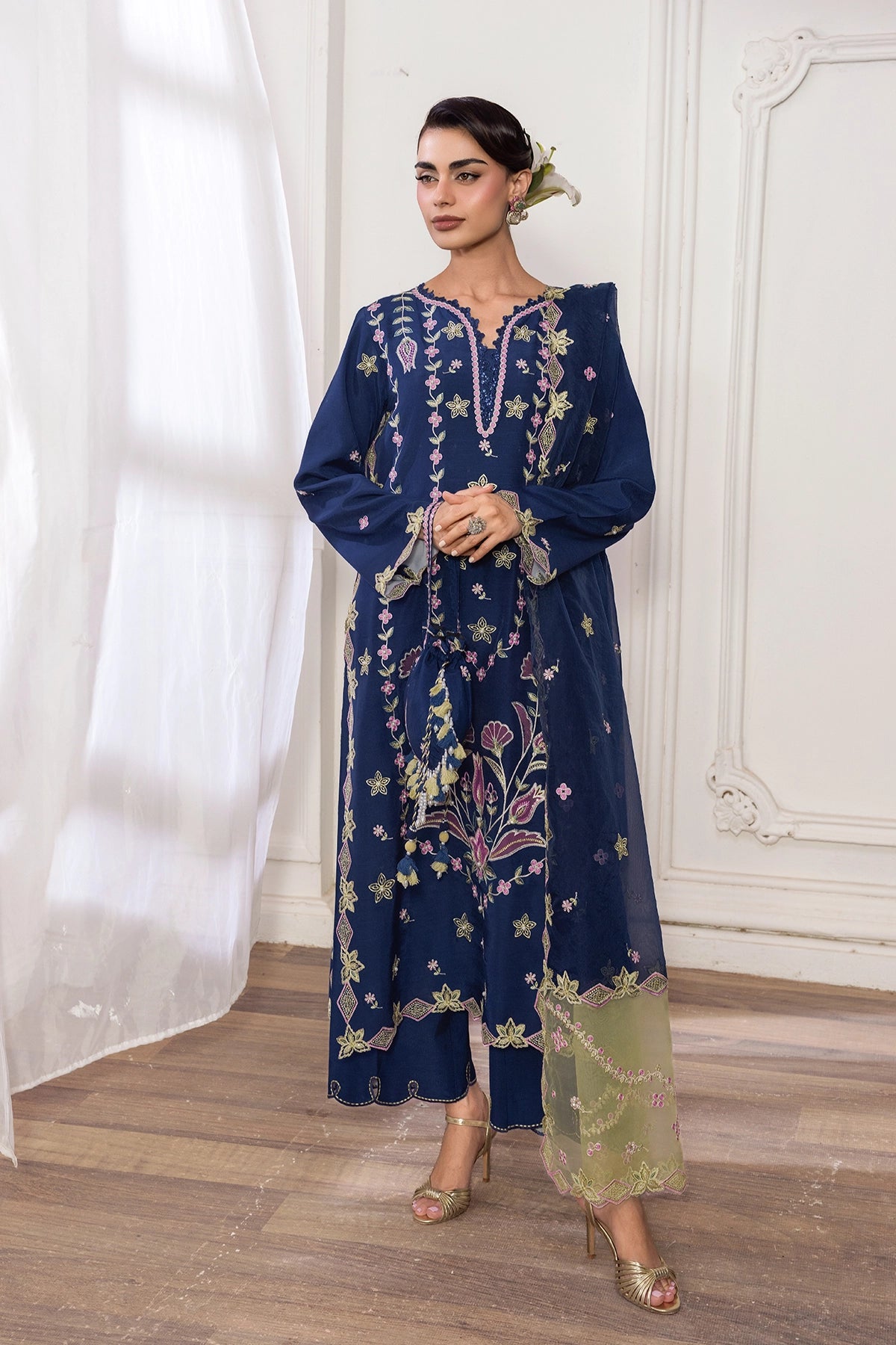 Lumeire silk '26 rang rasiya | azul Lumeire Silk '26 Rang Rasiya | Azul