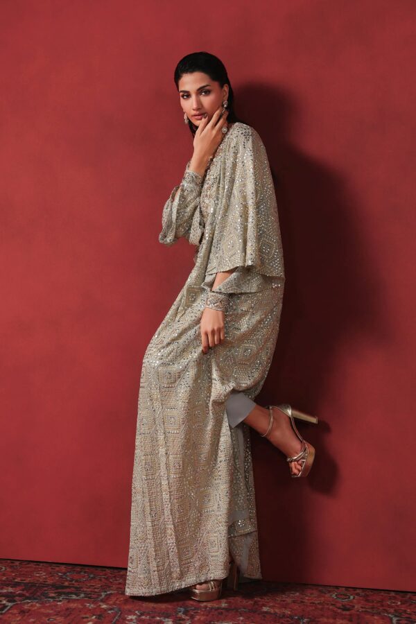 Ak kaftans ammara khan | starry mirage kaftan (d-15)– detail view 2 AK Kaftans Ammara Khan | Starry Mirage Kaftan (D-15)– detail view 2