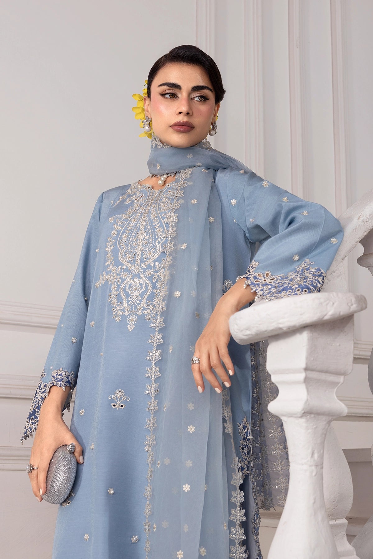 Lumeire silk '26 rang rasiya | cielo Lumeire Silk '26 Rang Rasiya | Cielo - Image 5