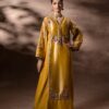 AK Kaftans Ammara Khan | Golden Garden Kaftan Set (D-11)