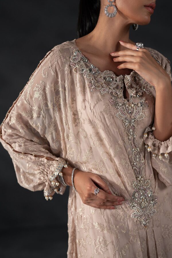 AK Kaftans Ammara Khan | Embroidered Elegance Kaftan Set (D-12)– D-12 1