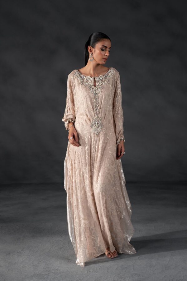AK Kaftans Ammara Khan | Embroidered Elegance Kaftan Set (D-12)