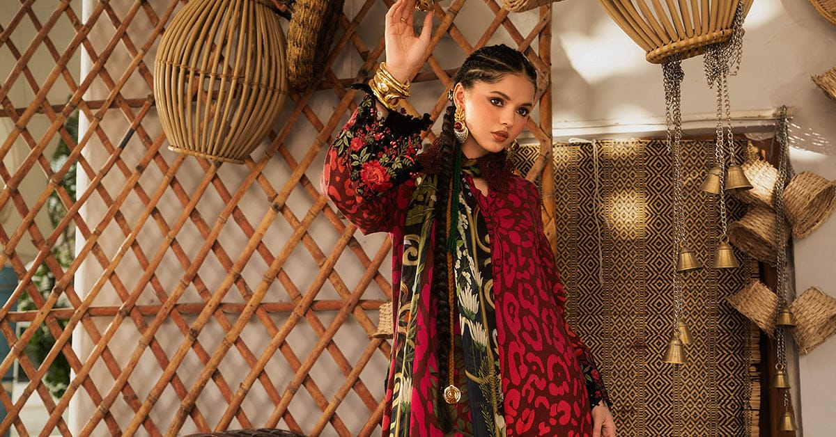 M prints maria b | embroidered linen suit - maroon (mpt-3101-a)– d-1a-e M Prints Maria B | Embroidered Linen Suit - Maroon (MPT-3101-A)– D-1A-E