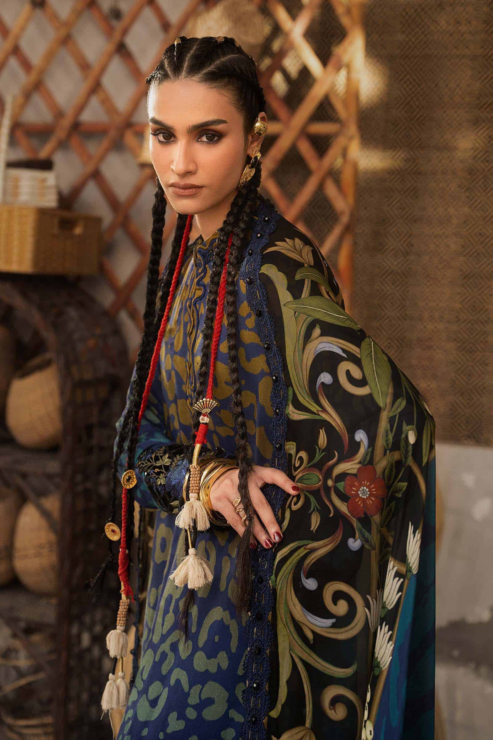 M prints maria b | embroidered linen suit - blue (mpt-3101-b)– d-1b-h M Prints Maria B | Embroidered Linen Suit - Blue (MPT-3101-B)– D-1B-H