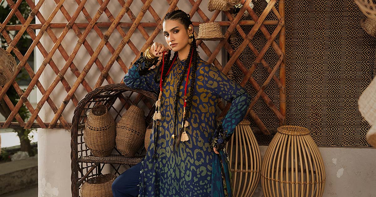 M prints maria b | embroidered linen suit - blue (mpt-3101-b)– d-1b-i M Prints Maria B | Embroidered Linen Suit - Blue (MPT-3101-B)– D-1B-I