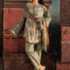 M Prints Maria B | Embroidered Cambric Suit - Sage Green (MPT-3103-A)