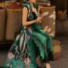 M Prints Maria B | Embroidered Linen Suit - Green (MPT-3105-A)