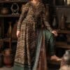 M prints maria b | embroidered cambric suit - brown (mpt-3107-a) M Prints Maria B | Embroidered Cambric Suit - Brown (MPT-3107-A)