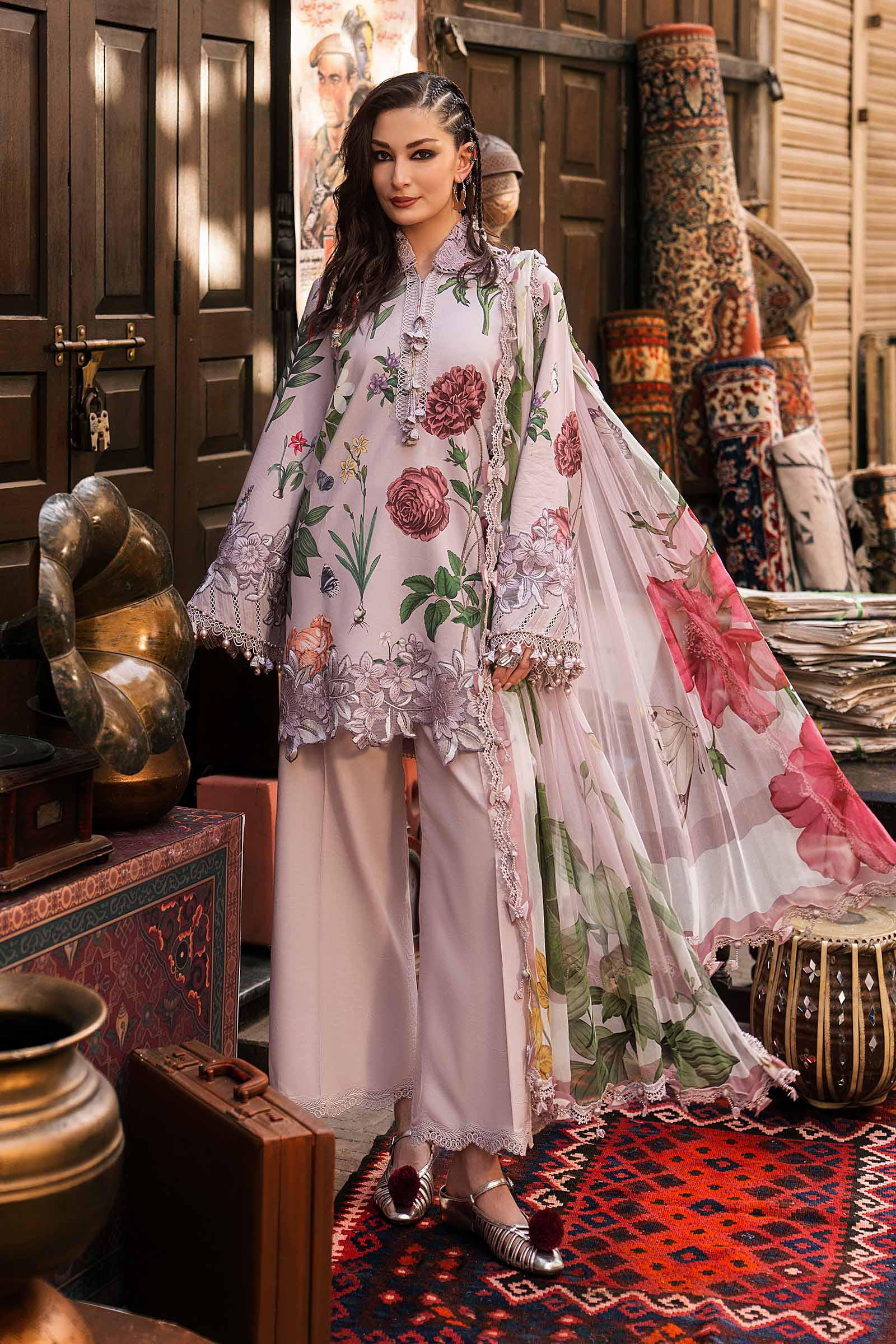 M prints maria b | embroidered cambric suit - lilac (mpt-3109-a)– d-9a-b M Prints Maria B | Embroidered Cambric Suit - Lilac (MPT-3109-A)– D-9A-B