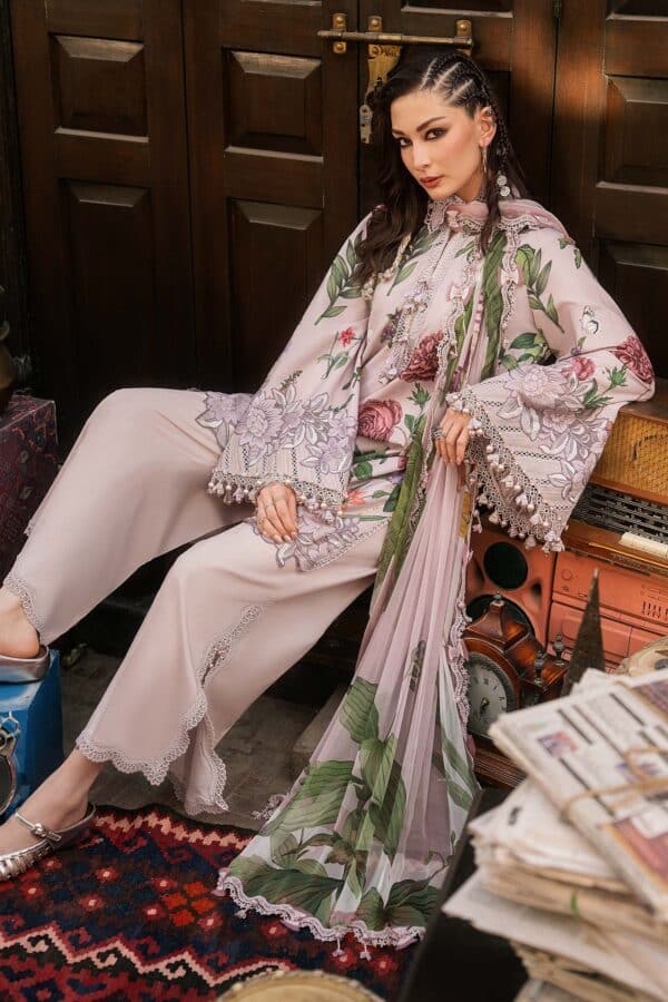M prints maria b | embroidered cambric suit - lilac (mpt-3109-a)– d-9a-d M Prints Maria B | Embroidered Cambric Suit - Lilac (MPT-3109-A)– D-9A-D