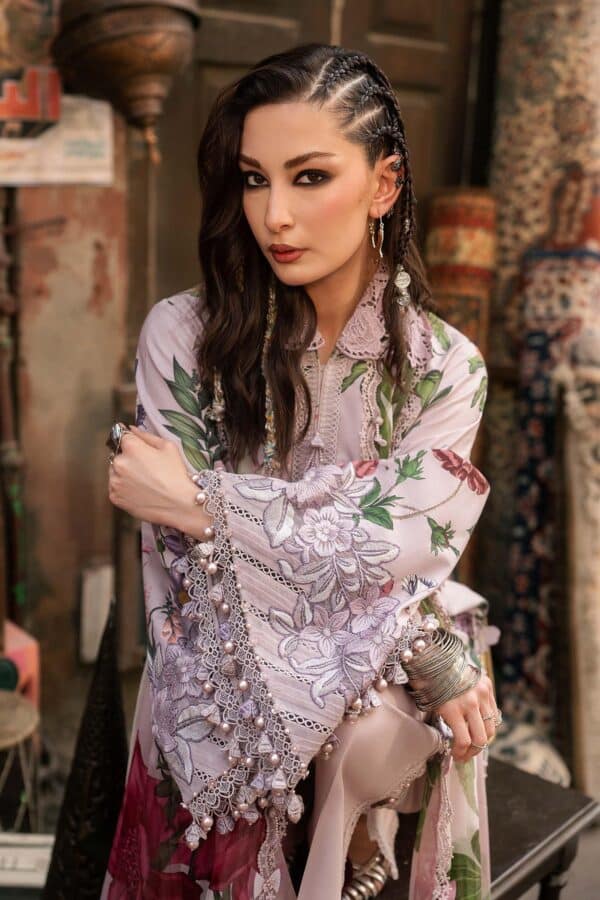 M prints maria b | embroidered cambric suit - lilac (mpt-3109-a)– d-9a-e M Prints Maria B | Embroidered Cambric Suit - Lilac (MPT-3109-A)– D-9A-E
