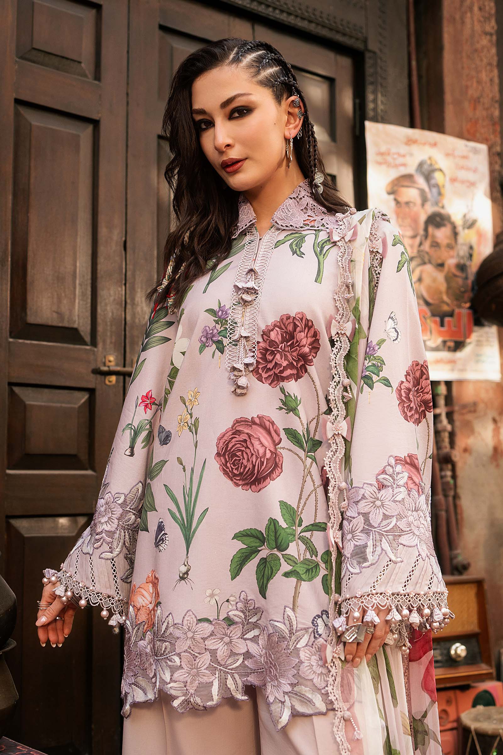 M prints maria b | embroidered cambric suit - lilac (mpt-3109-a)– d-9a-f M Prints Maria B | Embroidered Cambric Suit - Lilac (MPT-3109-A)– D-9A-F