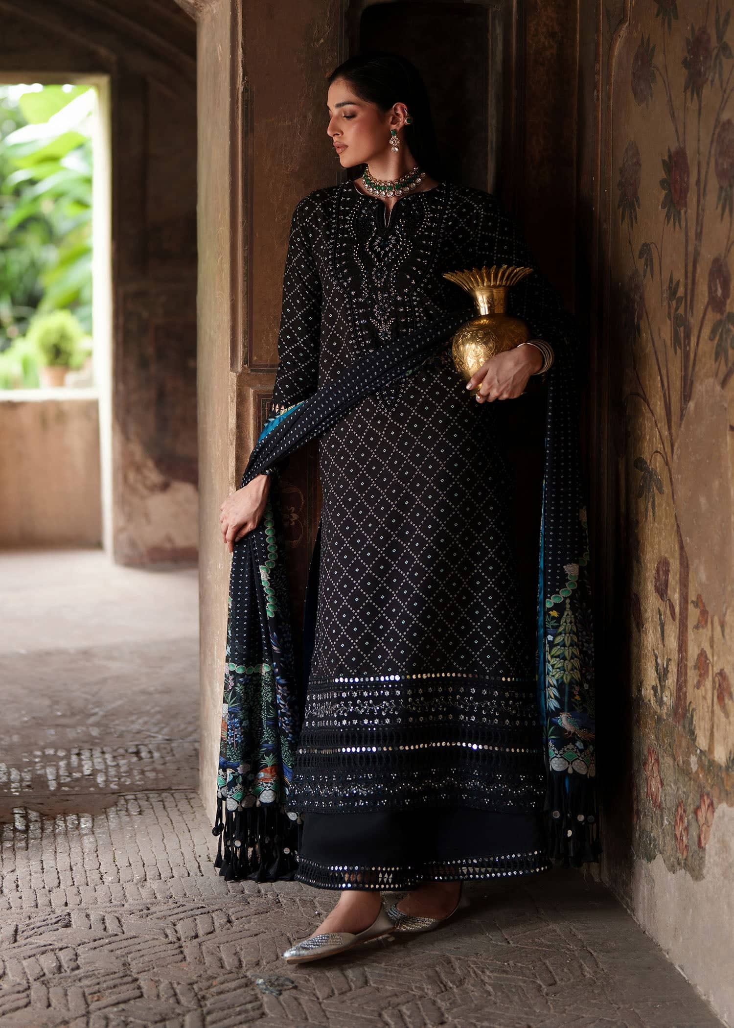 Zeenat formals'26 by sadaf fawad khan riwaz– detail view 8 Zeenat Formals'26 by Sadaf Fawad Khan Riwaz– detail view 8