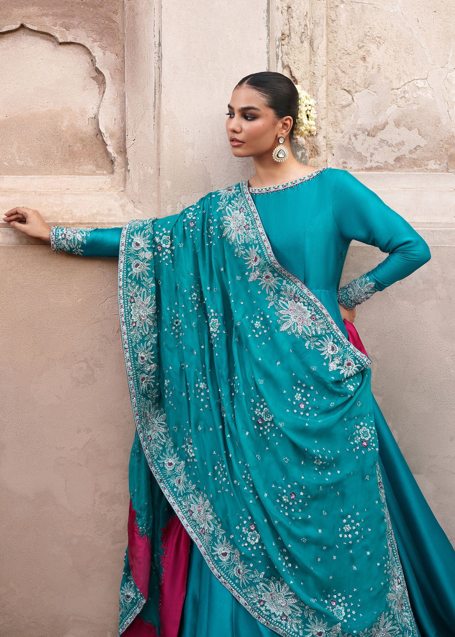 Zeenat formals'26 by sadaf fawad khan zarafshan– detail view 5 Zeenat Formals'26 by Sadaf Fawad Khan Zarafshan– detail view 5