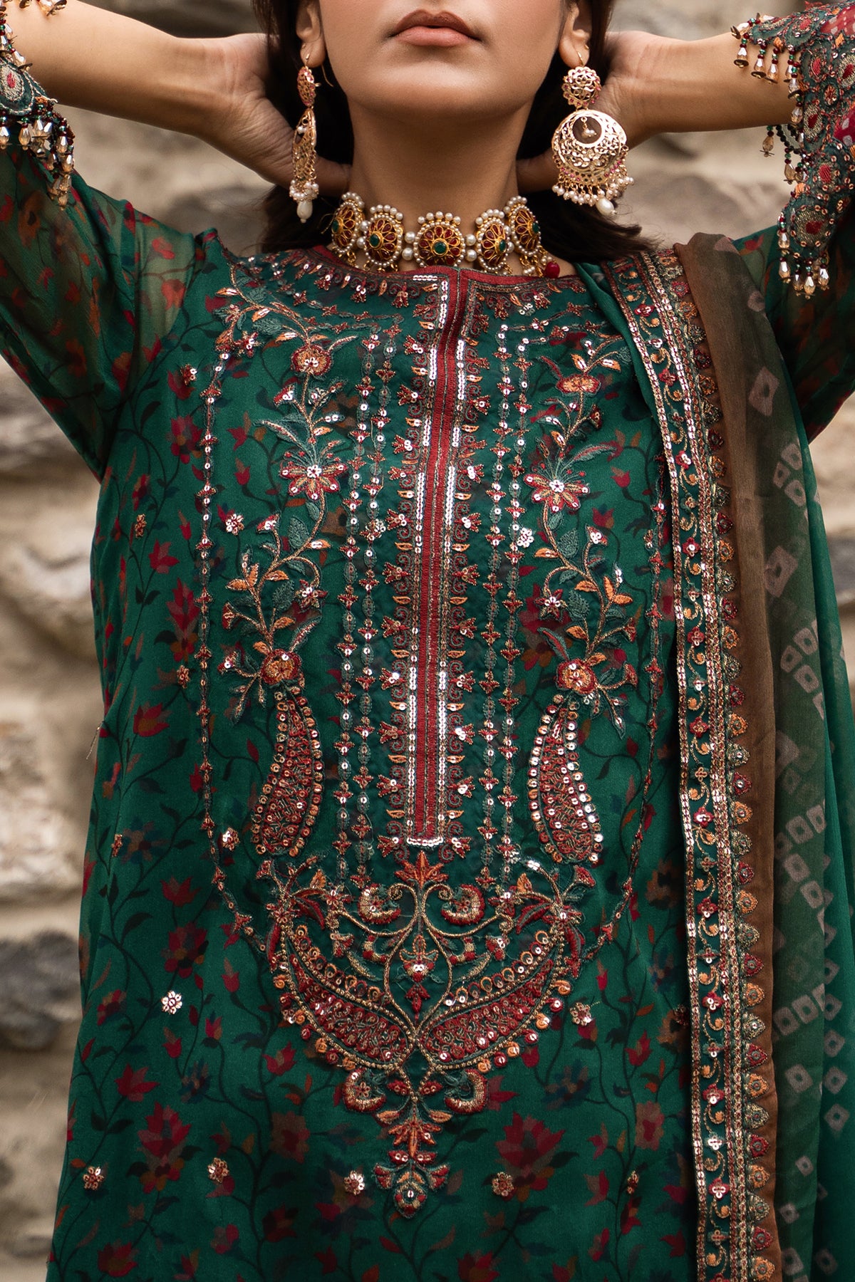 Charizma vasal winter v2 2026 3-pc unstitched embroidered chiffon collection vslw6-14– detail view 7 Charizma Vasal Winter V2 2026 3-PC Unstitched Embroidered Chiffon Collection VSLW6-14– detail view 7