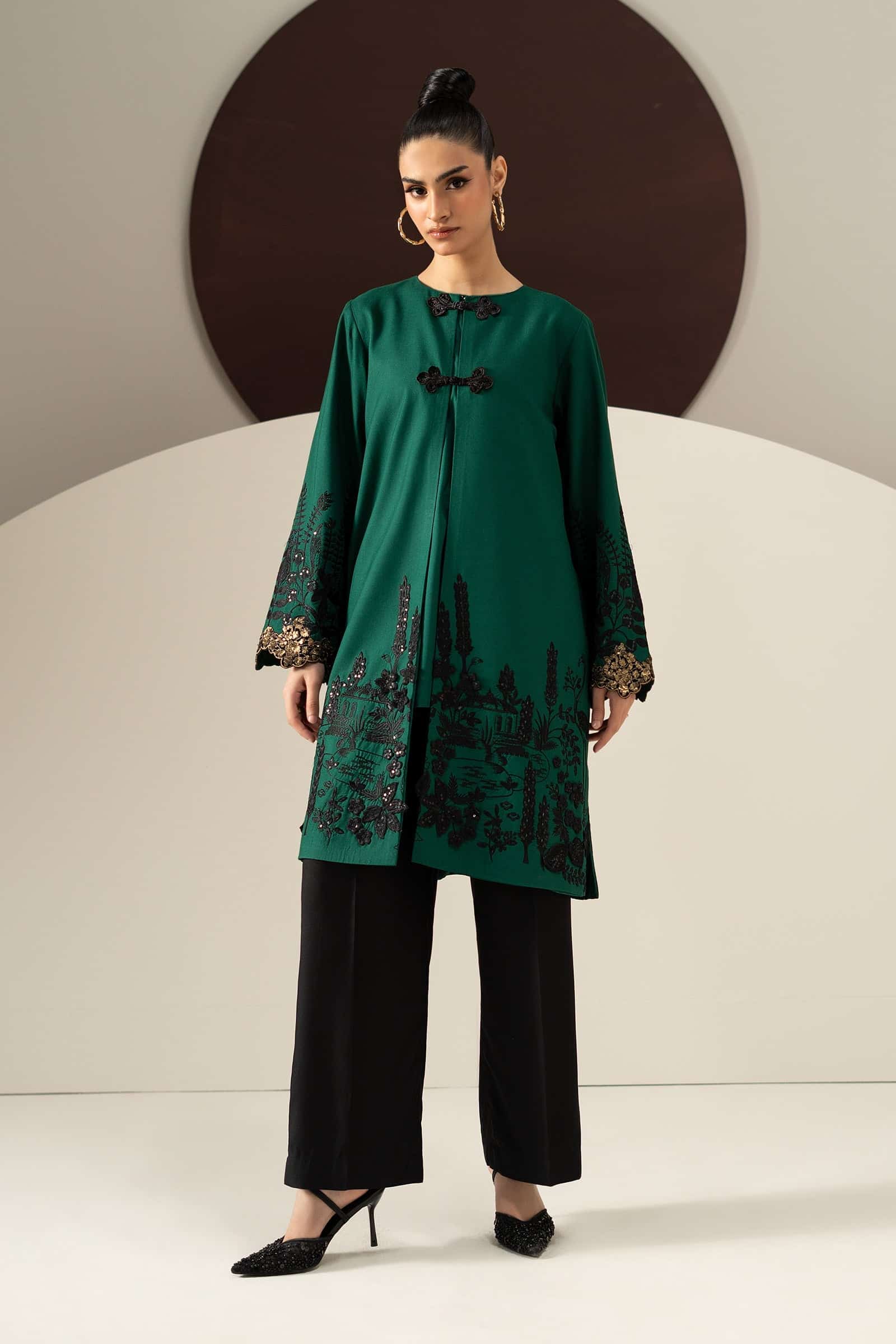 Dw-w26-66-green-a Maria B Luxury Pret 2026