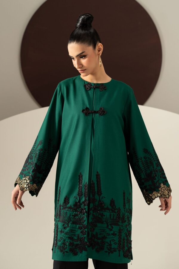 Dw-w26-66-green-d Maria B Luxury Pret 2026– DW-W26-66-Green-D