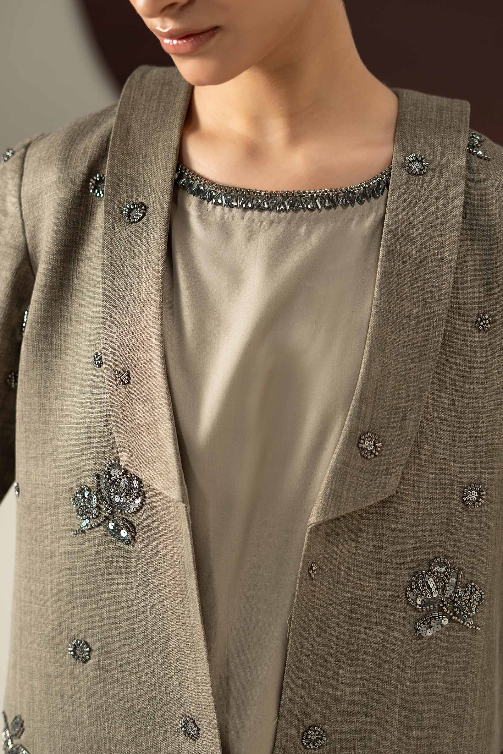 Dw-w26-73-grey-i Maria B Luxury Pret 2026– DW-W26-73-Grey-I