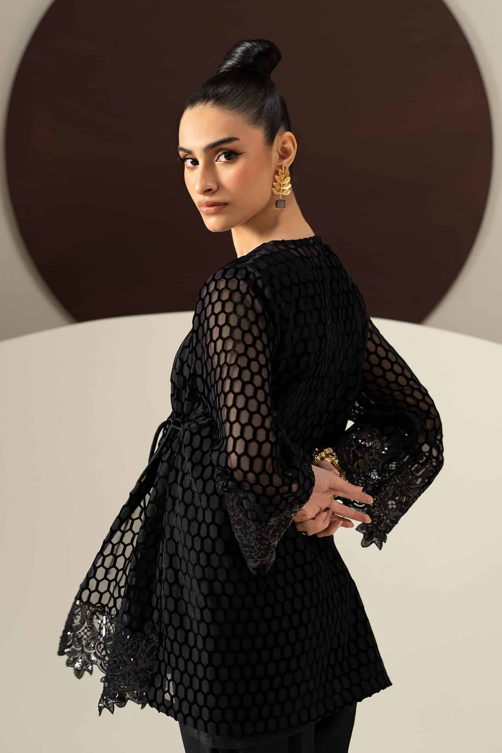 Dw-w26-87-black-e Maria B Luxury Pret 2026– DW-W26-87-Black-E