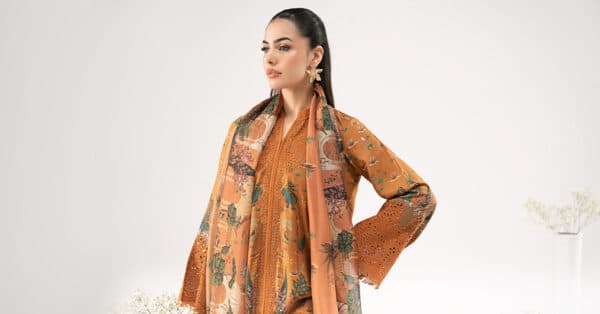 Dww2559mustard Maria B Luxury Pret 2026– DWW2559Mustard