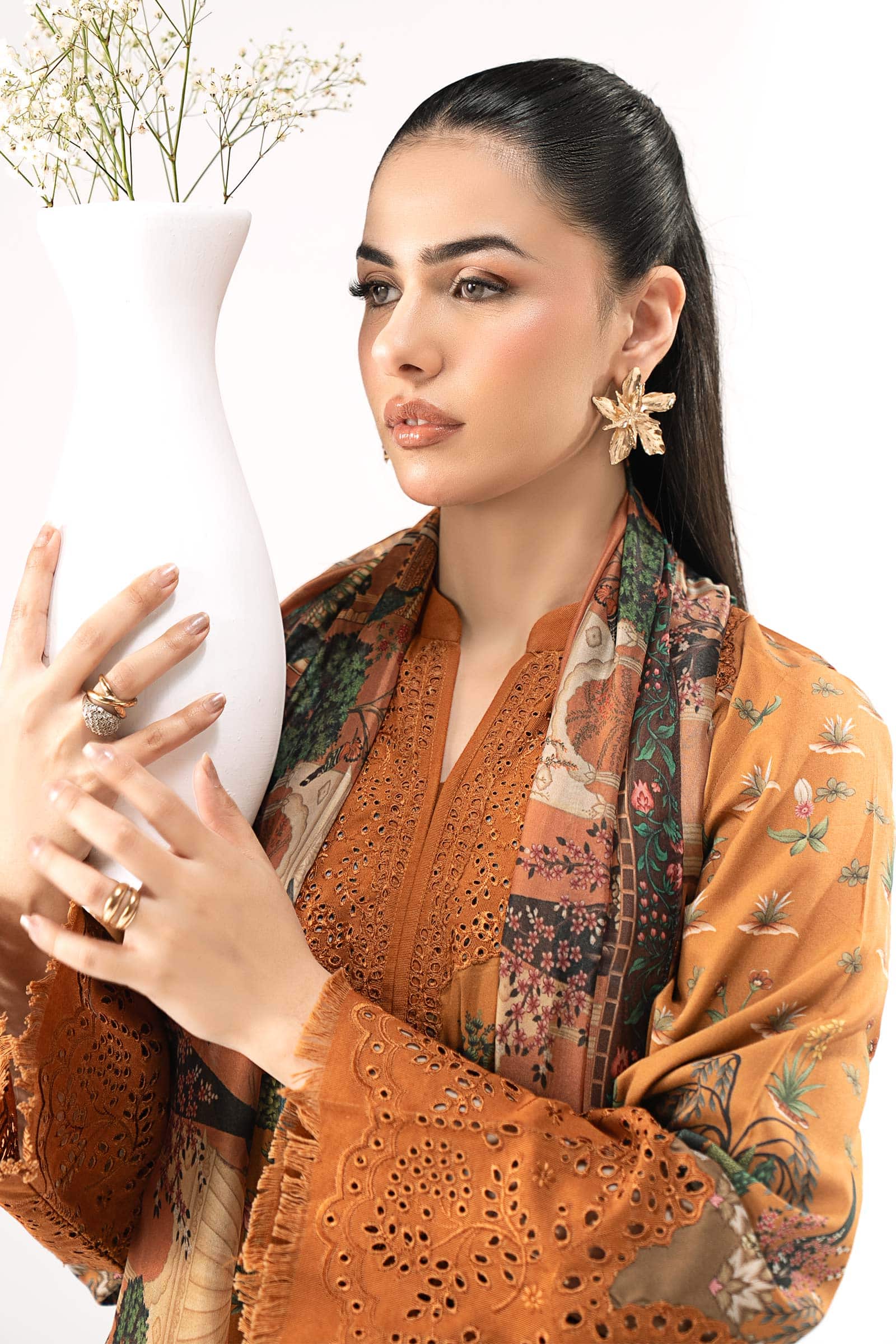 Dww2559mustardcloseup_f Maria B Luxury Pret 2026– DWW2559MustardCloseup F
