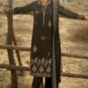 Ema340_1 Gul Ahmed Winter 2026 - 3 Piece Embroidered Karandi Suit with Embroidered Karandi Dupatta