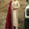 Embroidered-khaddar-dupatta-embroidered-khaddar-shirt-dyed-trouser-gulahmed-k-52060-front Gul Ahmed Winter 2026 - 3 Piece Embroidered Khaddar Suit with Embroidered Khaddar Dupatta