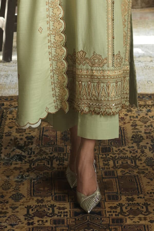 Embroidered-khaddar-dupatta-embroidered-khaddar-shirt-dyed-trouser-gulahmed-k-62056-bottom Gul Ahmed Winter 2026 - 3 Piece Embroidered Khaddar Suit with Embroidered Khaddar Dupatta–
