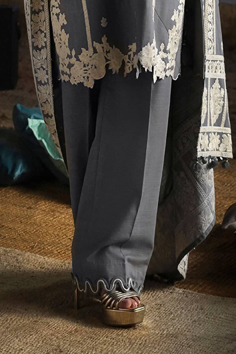 Embroidered-khaddar-dupatta-embroidered-khaddar-shirt-dyed-trouser-gulahmed-k-62071-bottom Gul Ahmed Winter 2026 - 3 Piece Embroidered Khaddar Suit with Embroidered Khaddar Dupatta–