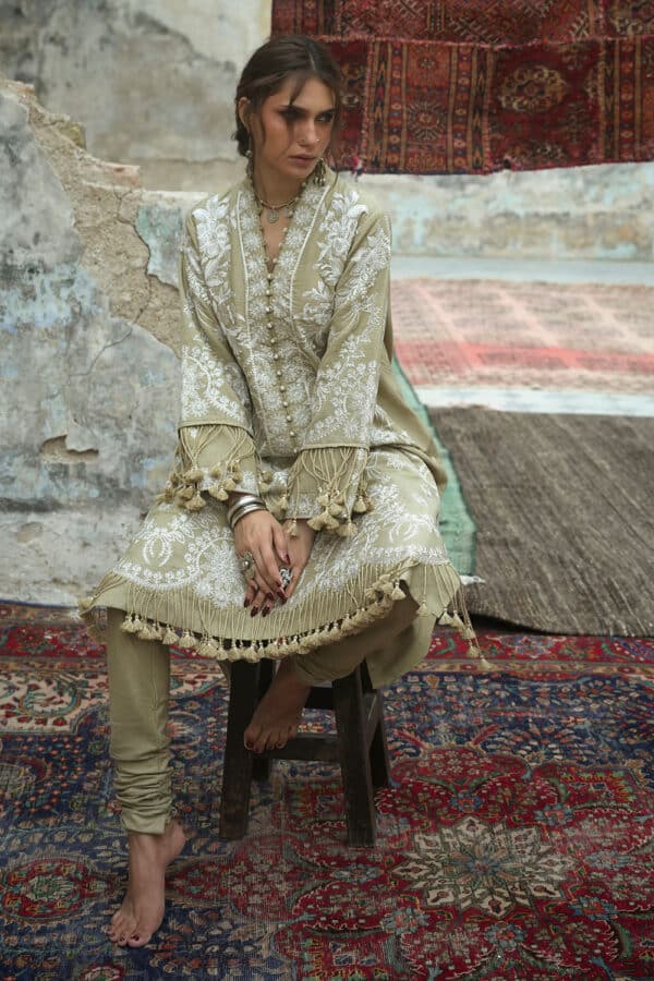 Embroidered-khaddar-shirt-dyed-trouser-gulahmed-tk-52014-front-1 Gul Ahmed Winter 2026 - 2 Piece Embroidered Khaddar Suit– Embroidered-Khaddar-Shirt-Dyed-Trouser-Gulahm