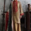 Pr2edf_1 Gul Ahmed Winter 2026 - 3 Piece Embroidered Printed Karandi Suit with Printed Karandi Dupatta