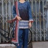 Pr9aaa_1 Gul Ahmed Winter 2026 - 3 Piece Embroidered Printed Khaddar Suit with Printed Khaddar Dupatta