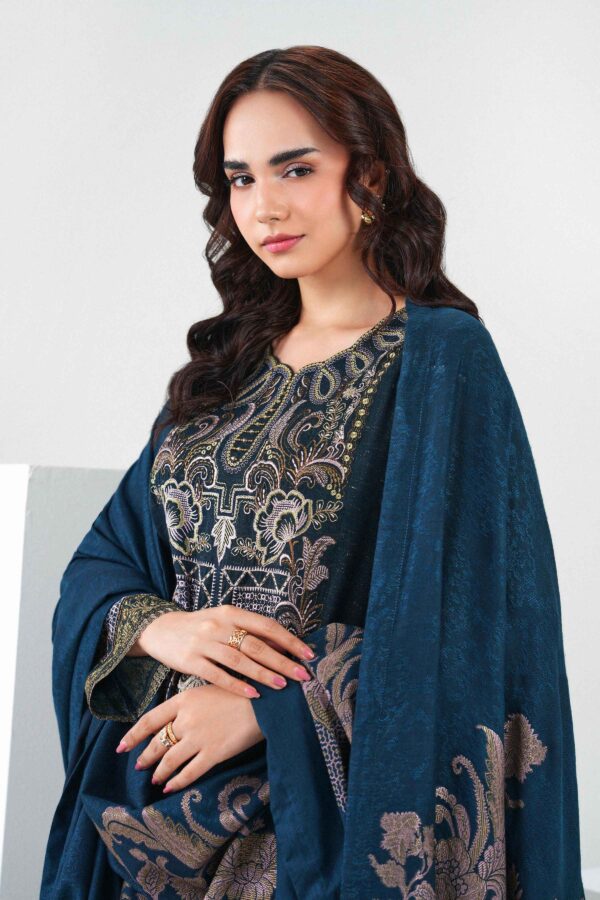 Alternative view of Nishat Linen Winter Collection 2026 | 2 Piece - Embroidered Suit - PW25-180