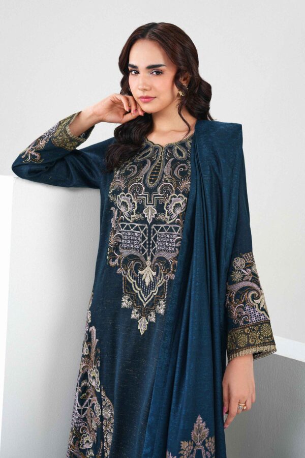 Nishat Linen Winter Collection 2026 | 2 Piece - Embroidered Suit - PW25-180 - Image 4