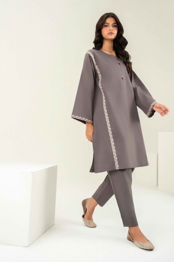 Nishat Linen Winter Collection 2026 | 2 Piece - Embroidered Suit - PW25-242