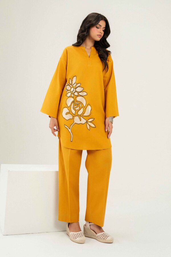 PW25-295-_3 Nishat Linen Winter Collection 2026 | 2 Piece - Embroidered Suit - PW25-295