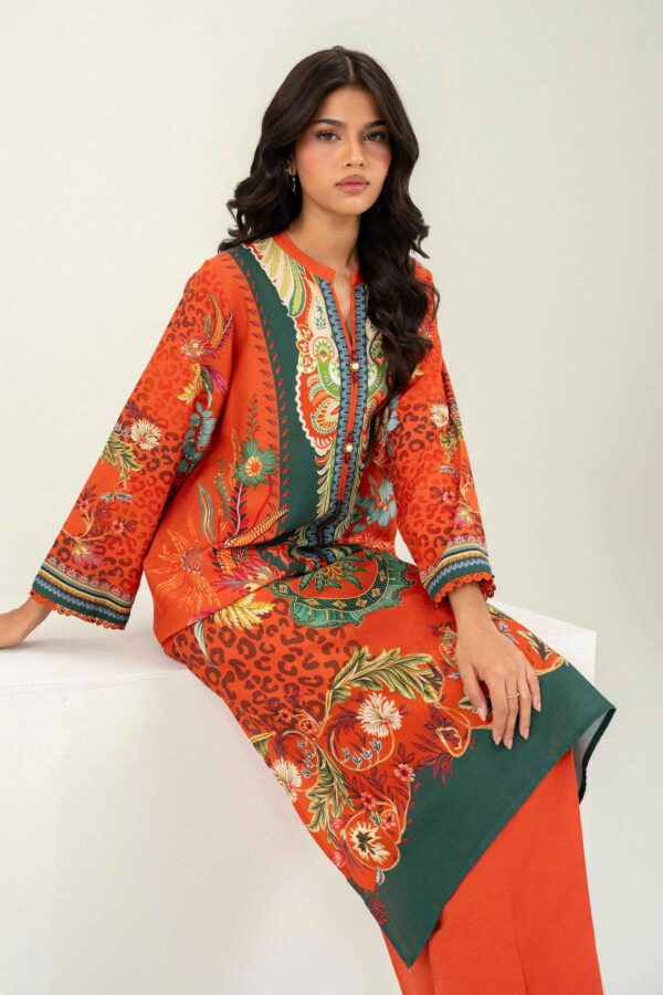 Alternative view of Nishat Linen Winter Collection 2026 | 2 Piece - Printed Suit - PW25-320