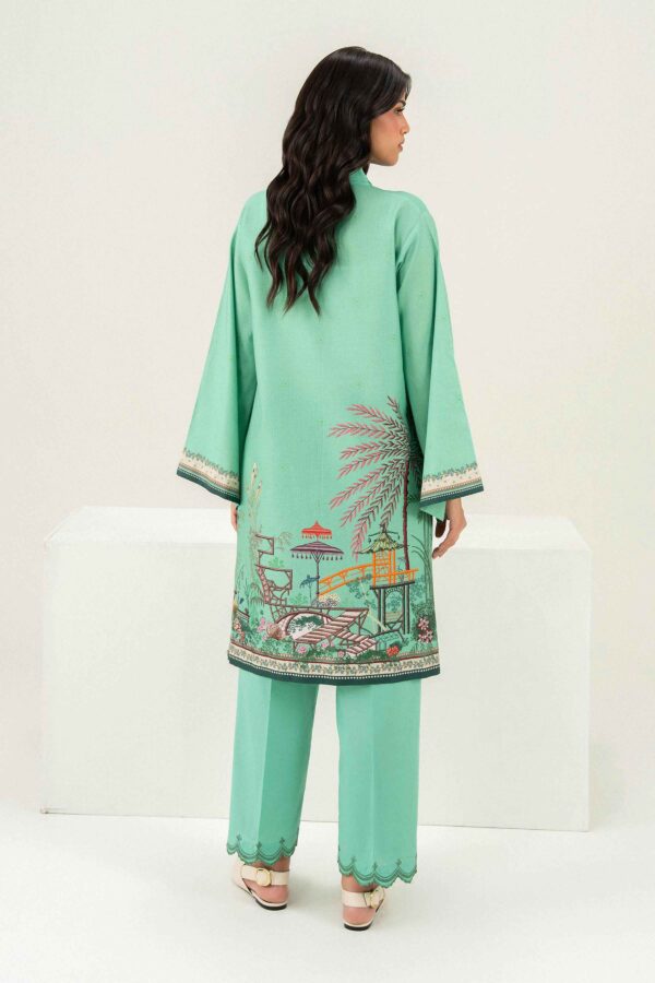 Nishat linen winter collection 2026 | 2 piece - printed embroidered suit - pw25-387 Nishat Linen Winter Collection 2026 | 2 Piece - Printed Embroidered Suit - PW25-387 - Image 3