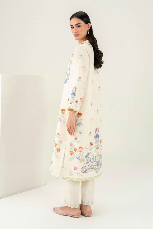 Nishat linen winter collection 2026 | 2 piece - printed embroidered suit - pw25-389 Nishat Linen Winter Collection 2026 | 2 Piece - Printed Embroidered Suit - PW25-389 - Image 3